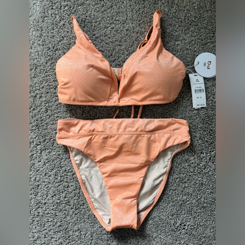 โ๏ธ๐๏ธNWT PQ Swim Citrine Bikini Set โ๏ธ๐๏ธ - Picture 6 of 15